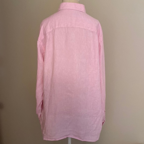 Orvis Linen Button Down - Picture 2 of 6